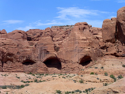 [Rock formation named Cove of Caves.]